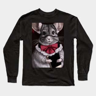 Librarian Chinchilla Long Sleeve T-Shirt